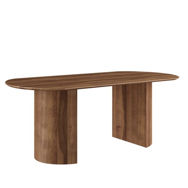 Light brown dining table