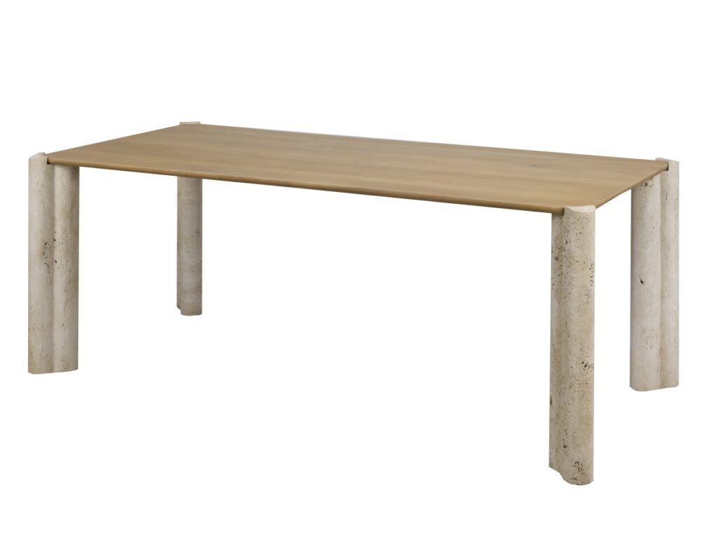 Oak dining table