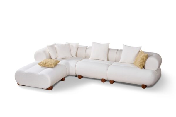Taupe modular sectional