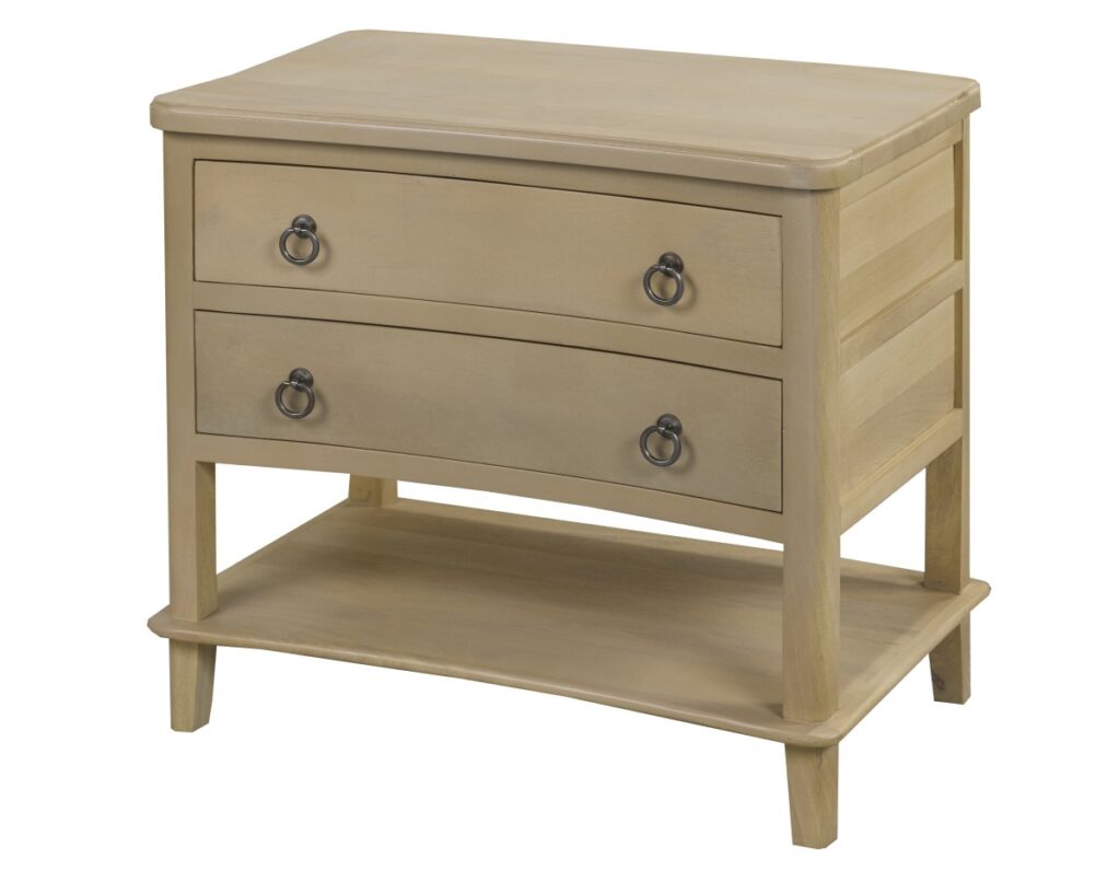 Grey wash night stand