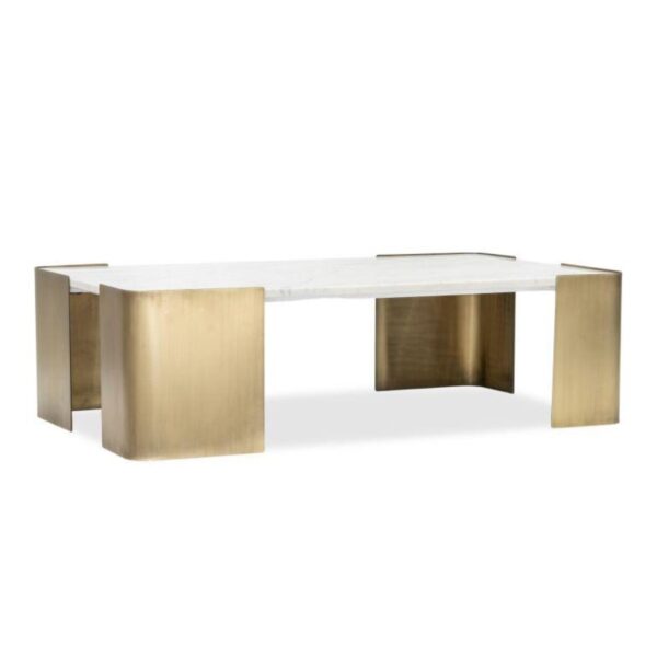 Gold coffee table