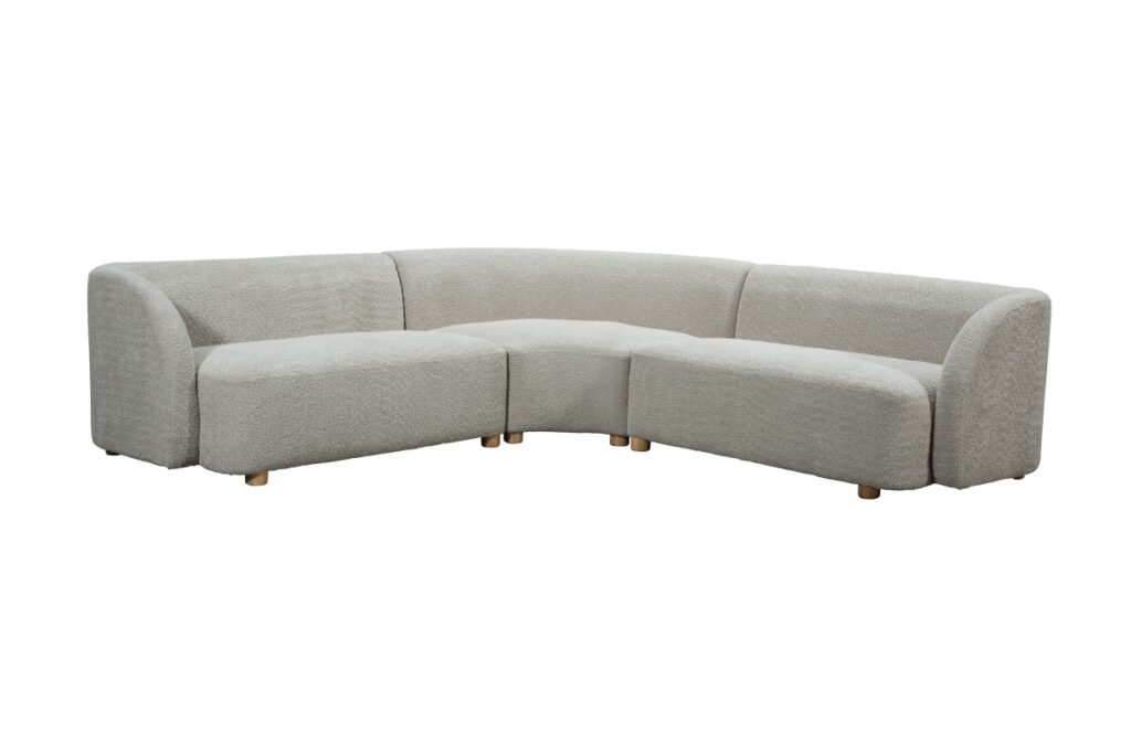 Beige sectional
