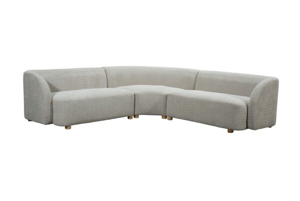 Beige sectional