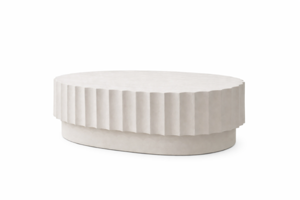 White coffee table