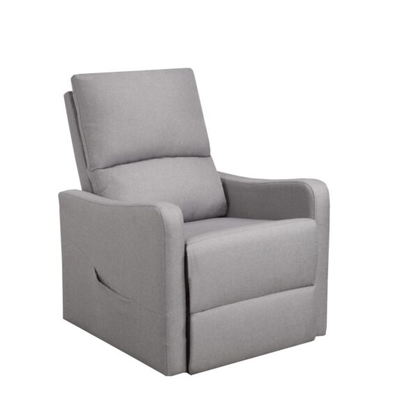 Light grey recliner lift chair