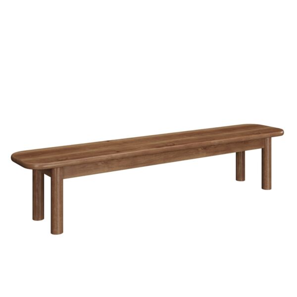 Acacia brown accent bench