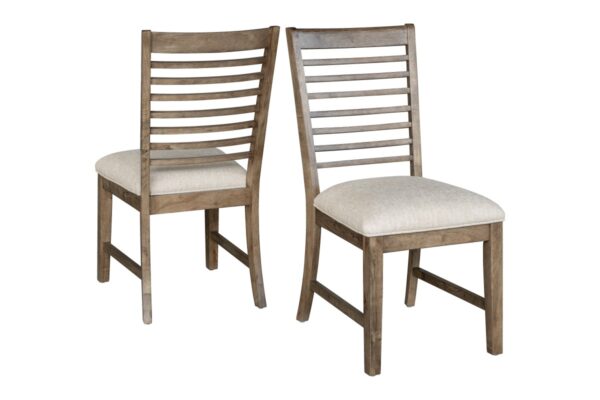 Walnut dining chair, set of 2