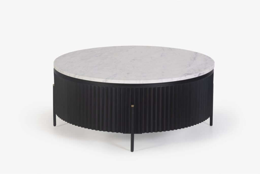 Black coffee table