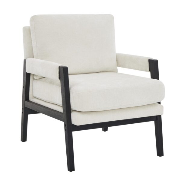 Beige arm chair