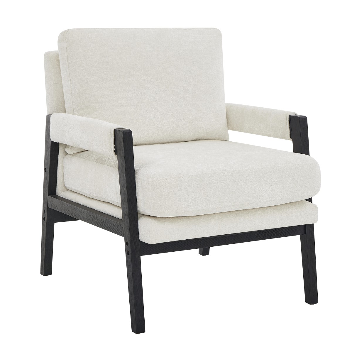 Beige arm chair