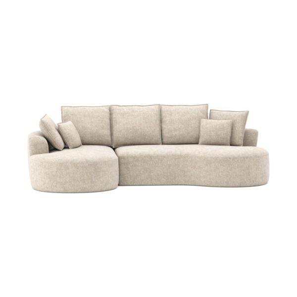 Beige sectional