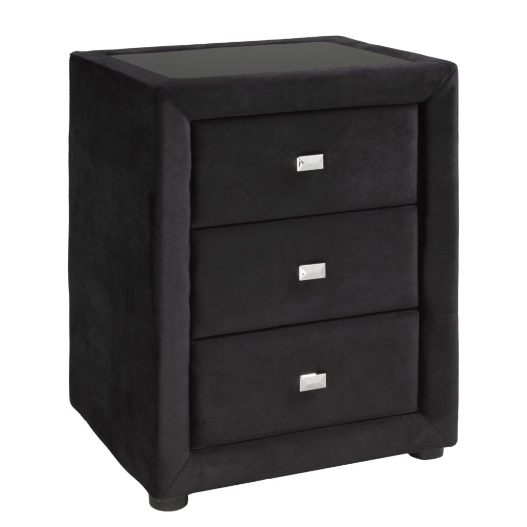 Black night stand
