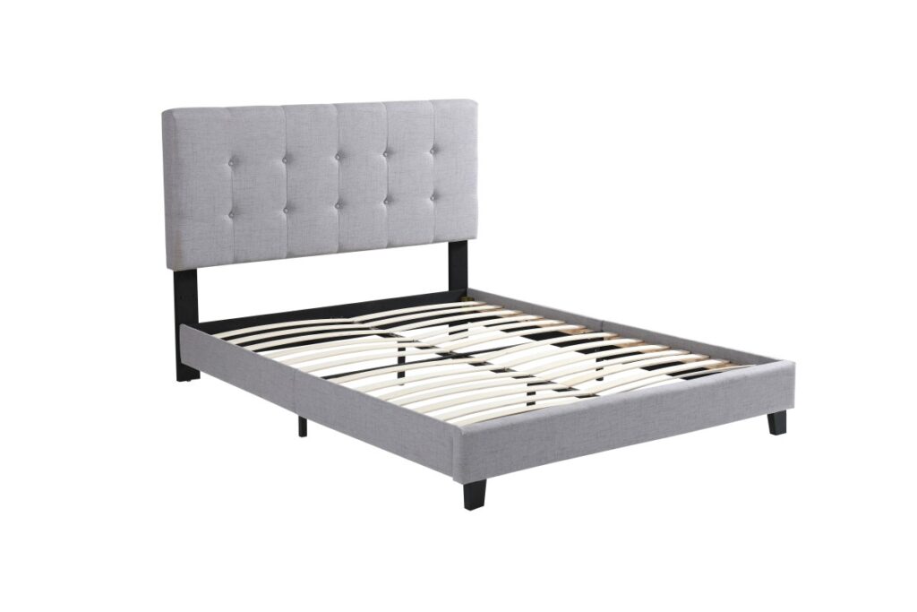 Silver king platform bed