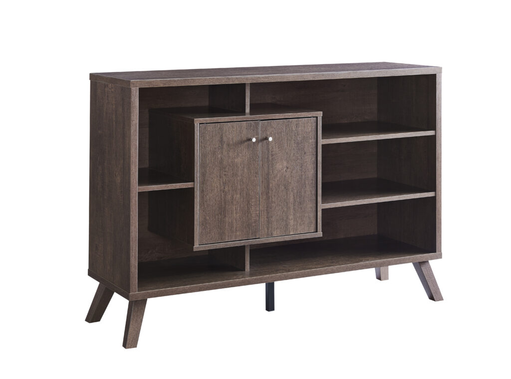 Walnut oak buffet server