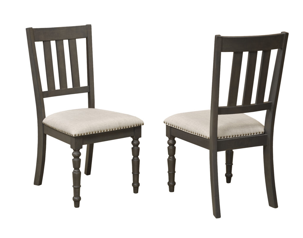 Beige dining chair, set of 2