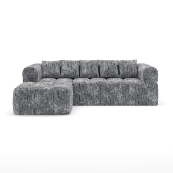 Grey sectional