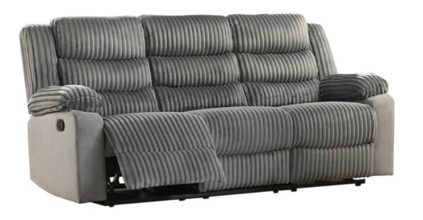 Grey recliner sofa