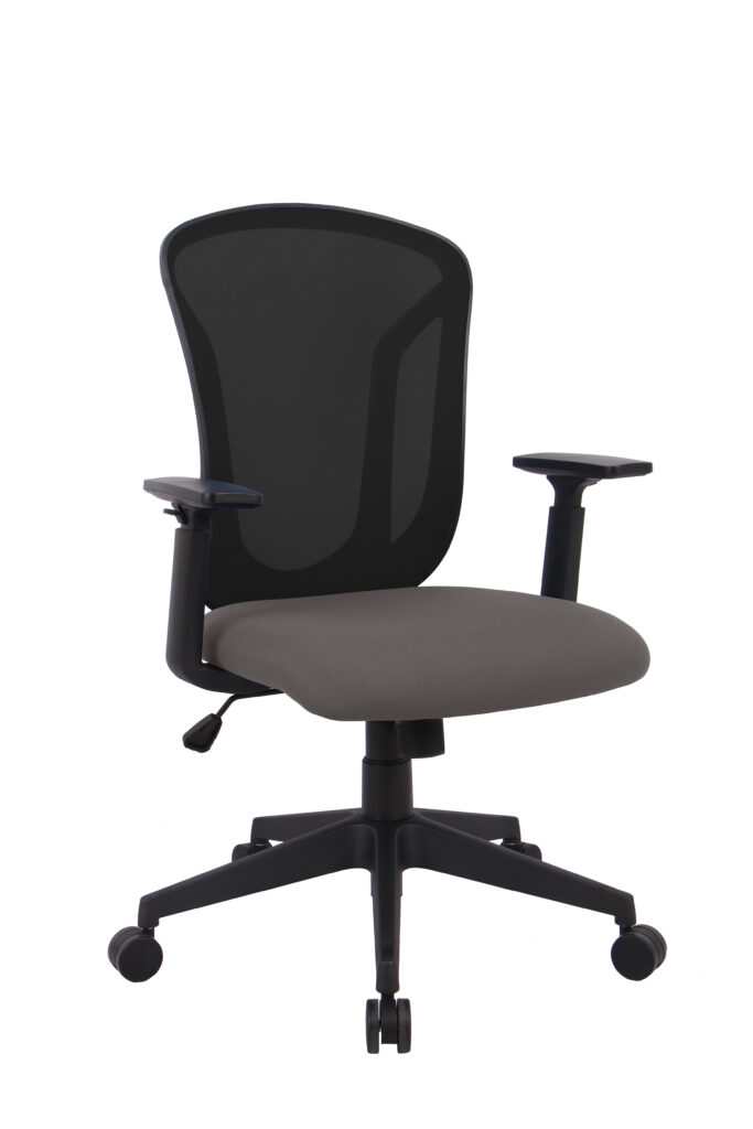 Grey office chair