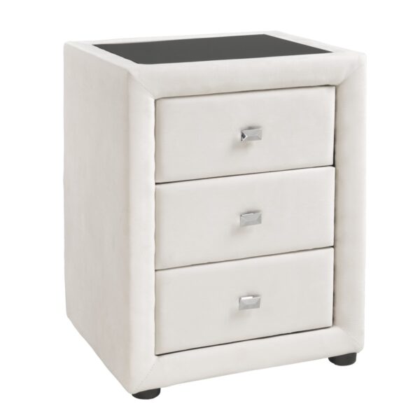 Cream night stand