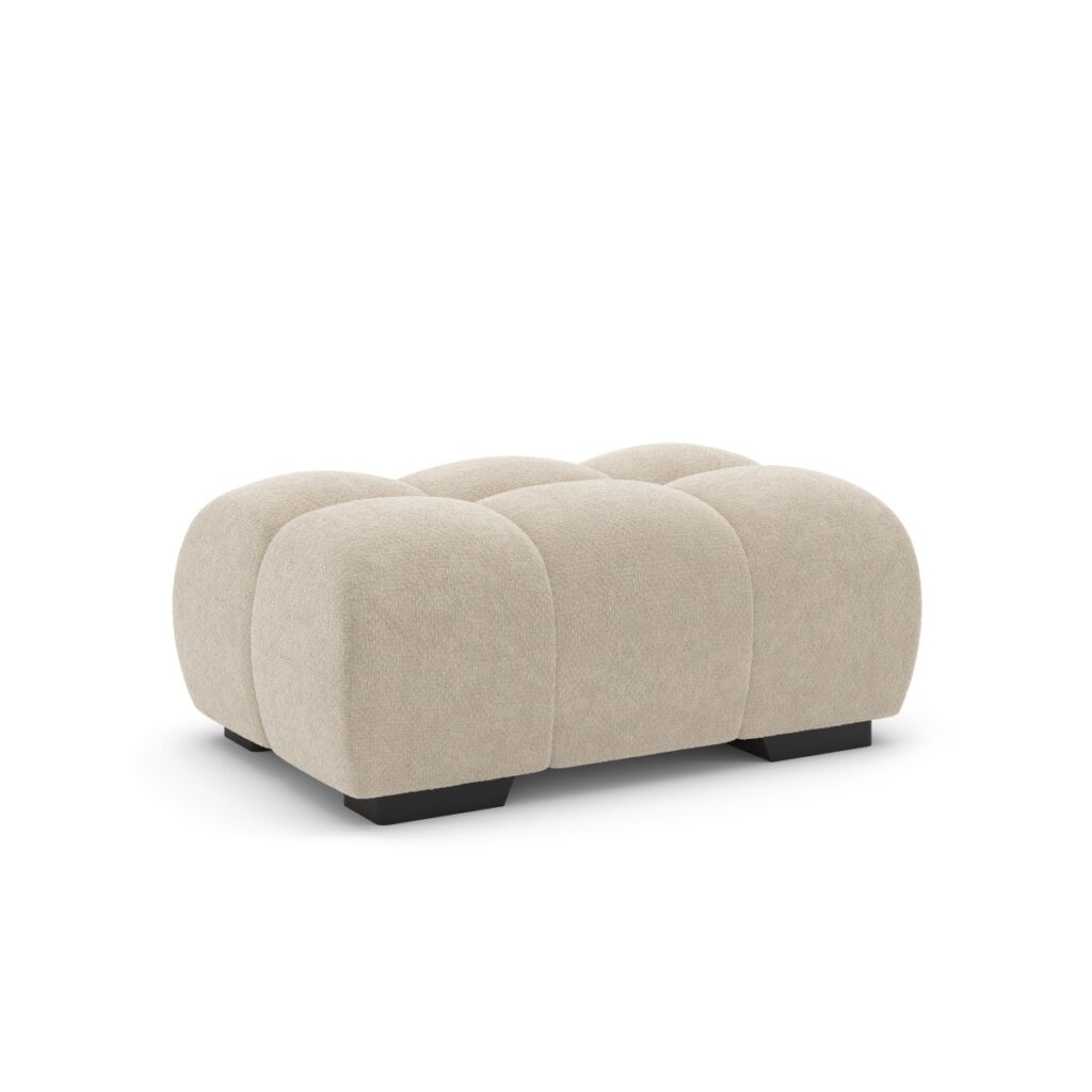 Beige ottoman