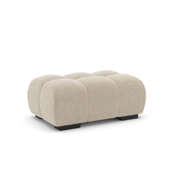 Beige ottoman