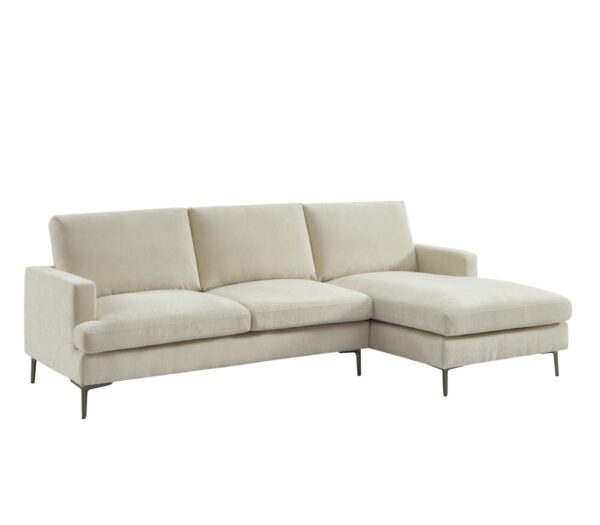 Beige RHF sectional