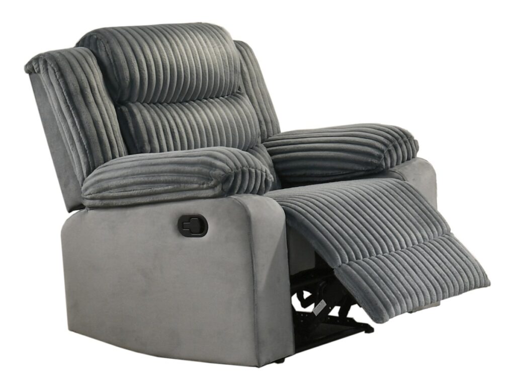 Grey recliner