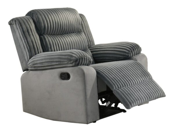 Grey recliner