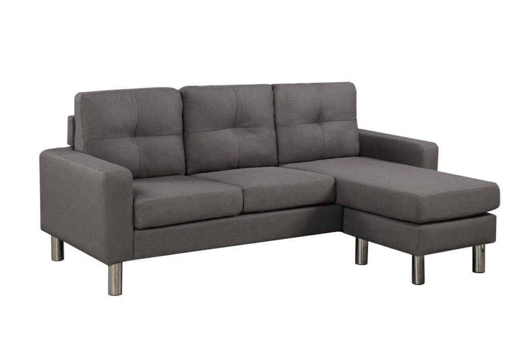 Dark grey sectional