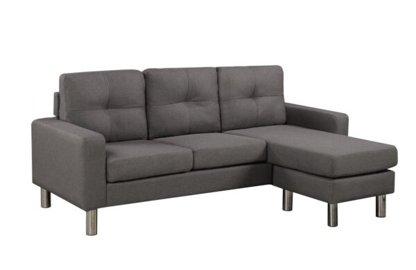 Dark grey sectional