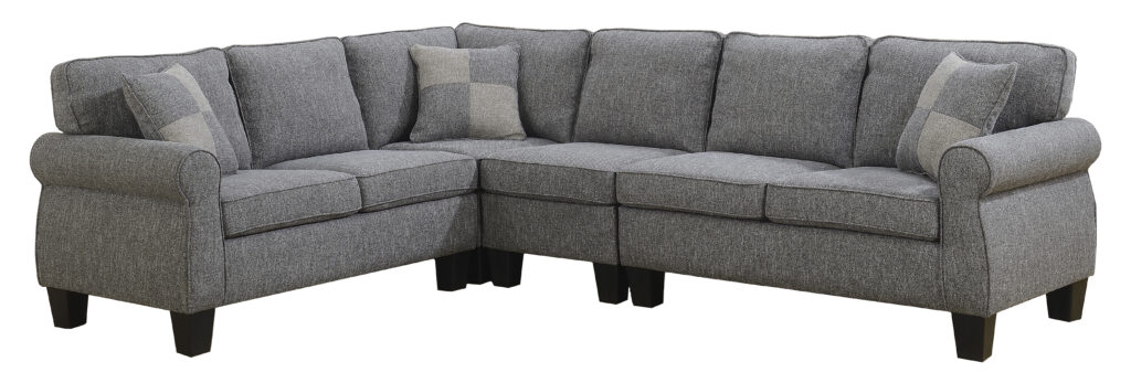 Grey sectional
