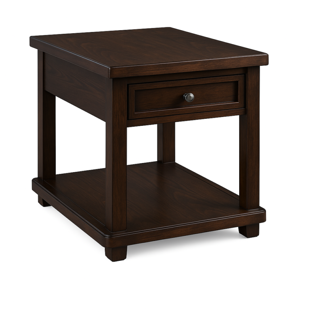 Espresso end table