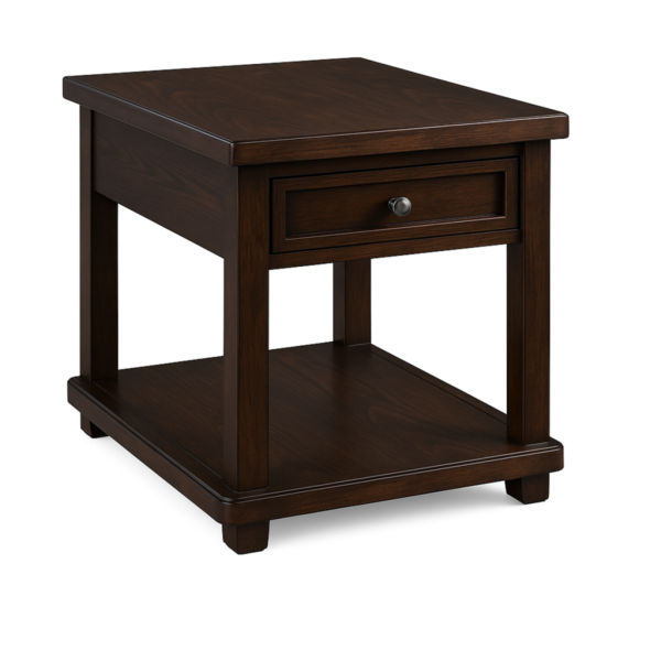 Espresso end table