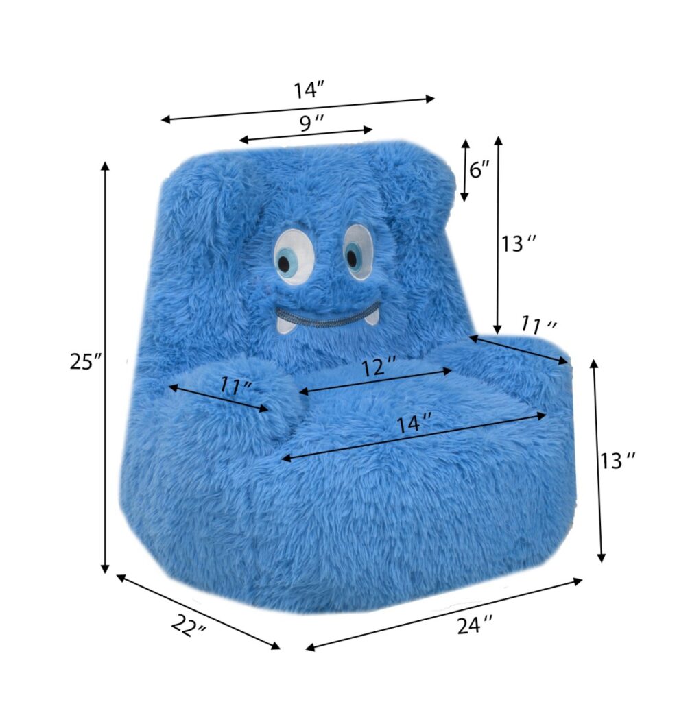 Blue kids’ chair