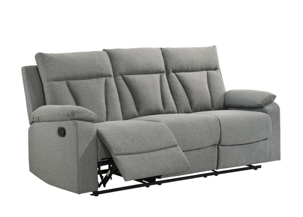 Grey recliner sofa