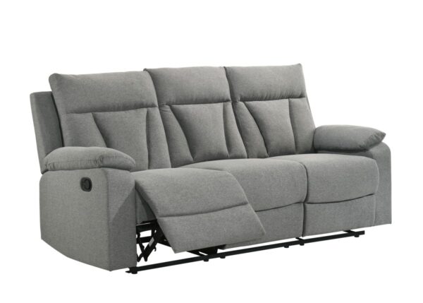 Grey recliner sofa